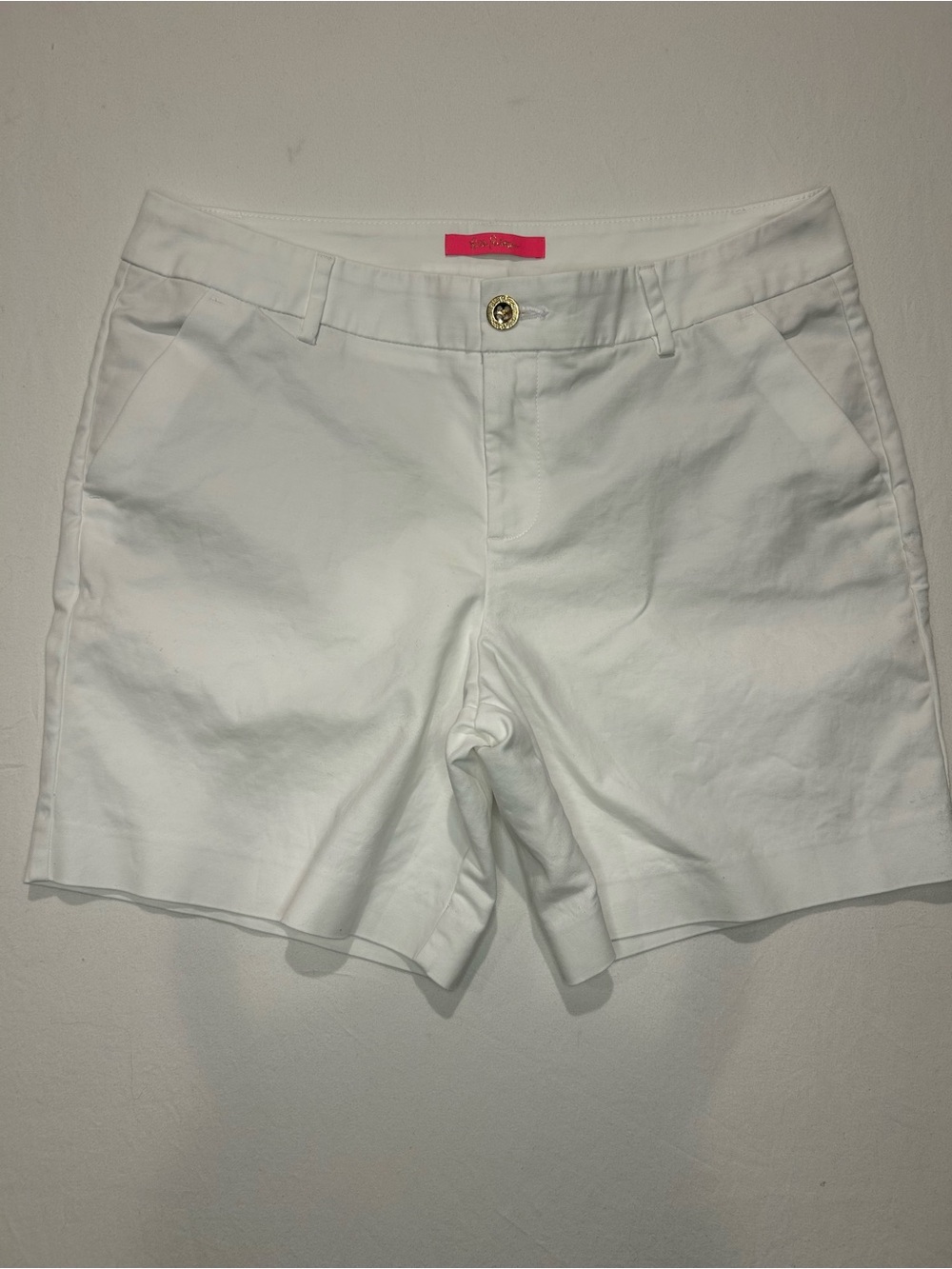 Lilly Pulitzer White Women's Casual Cotton Shorts